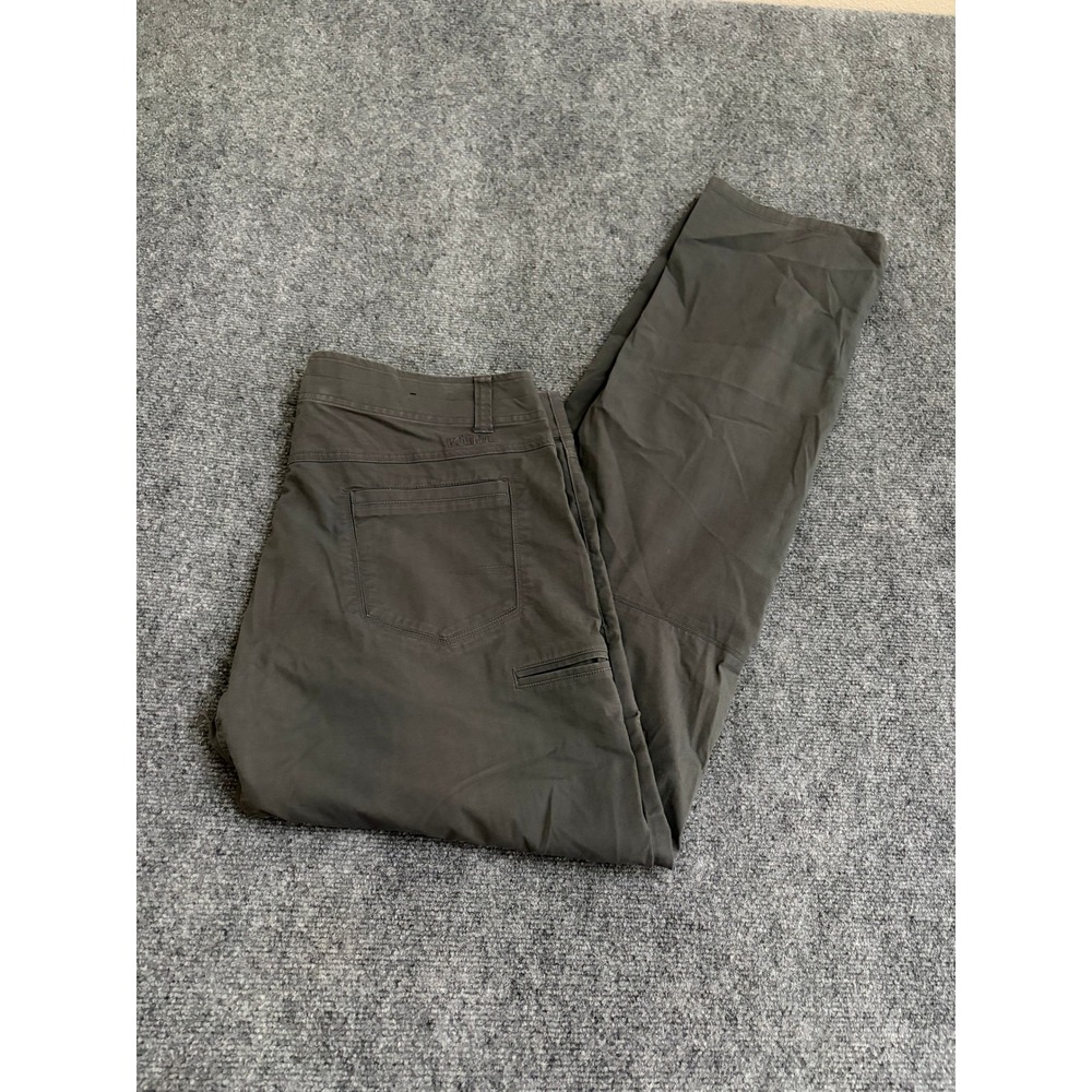 KUHL Slax Mens 38x36 Charcoal Gray Tapered Fit Technical Pants 5090